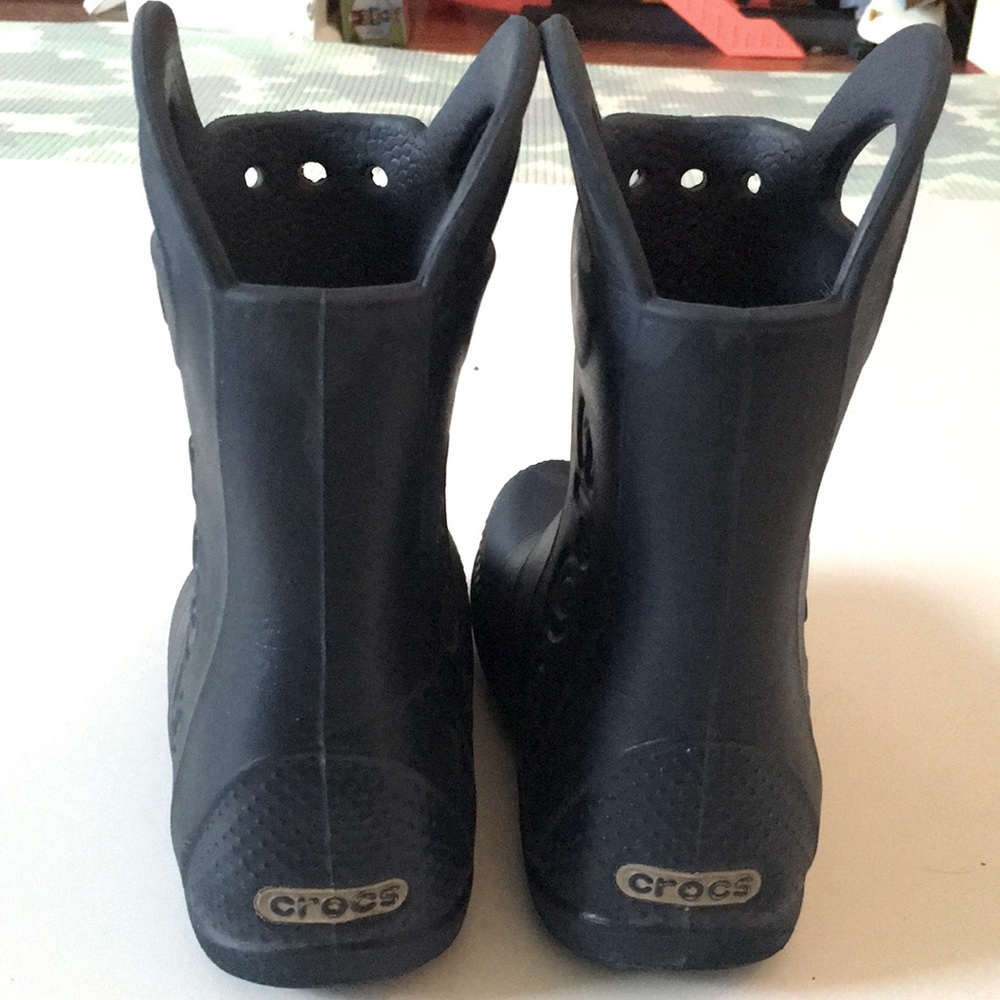 Crocs rain boots